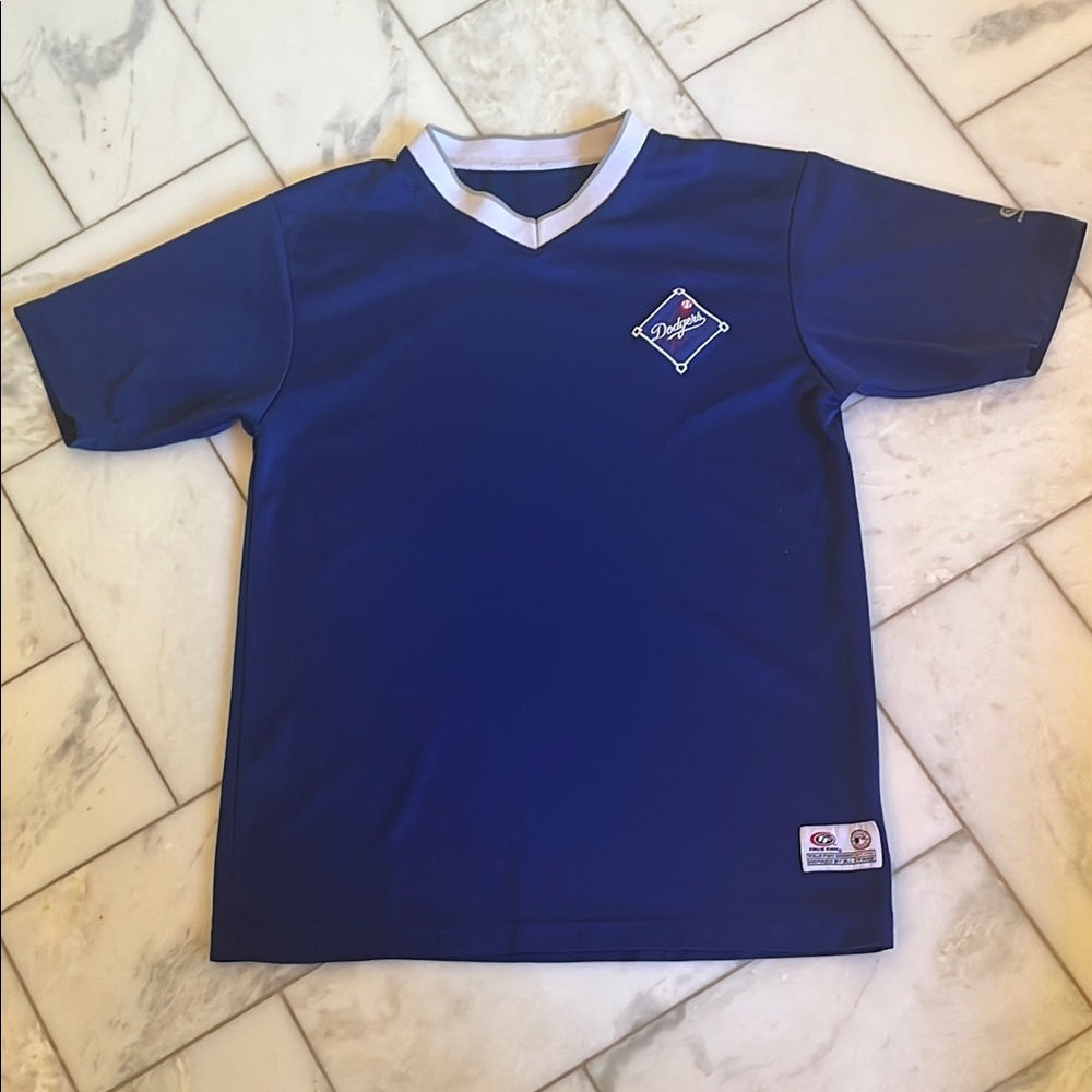 LA Dodgers Blue Sports Shirt